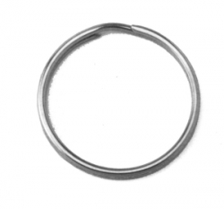 Kruh na klíče ¤30mm niklovaný (odběr bal.20ks)