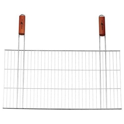 Rošt grilovací 40x38cm dřevo ručky  BBQ