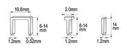 Sešívačka čalounická 10,6 mm