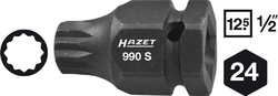 Vnější nástrčný klíč XZN 1/2" M14 Hazet - HA160846