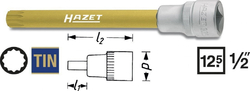 Hlavice s bitem XZN 1/2" M10 Hazet 990SLG-10 - HA047369