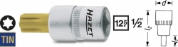 Hlavice s bitem RIBE 1/2" M6 Hazet 991-6 - HA047451