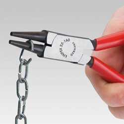 Rovné kulaté kleště 160 mm Knipex chromované - 2205160