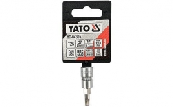 Hlavice s bitem TORX 1/4" T25 YATO - YT-04305