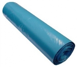 Pytle na odpad 120L/25ks, 70x110cm, LDPE modrý