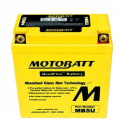 Baterie Motobatt MB5U 7Ah, 12V, 2 vývody