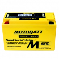 Baterie Motobatt MB7U 6,5Ah, 12V, 2 vývody