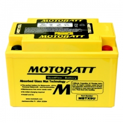 Baterie Motobatt MBTX9U 10,5Ah, 12V, 4 vývody 