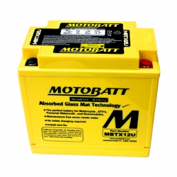 Baterie Motobatt MBTX12U 14Ah, 12V, 4 vývody 