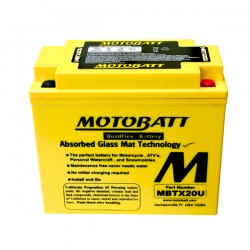 Baterie Motobatt MBTX20U 21 Ah, 12 V, 4 vývody)