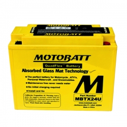 Baterie Motobatt MBTX24U 25 Ah, 12 V, 4 vývody