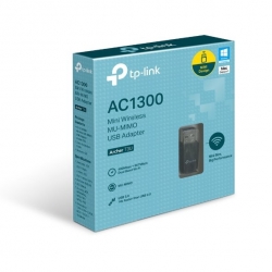 USB klient TP-Link Archer T3U AC 1300 Dual Band Wireless 400Mbps 2,4GHz/ 867Mbps 5GHz, USB 2.0