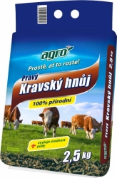 Hnojivo Agro  Pravý kravský hnůj 2.5 kg