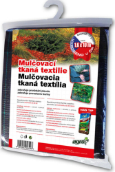 Textilie Agro  mulčovací, tkaná 1.6 x 10 m, černá