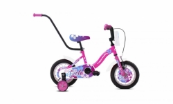 Dětské jízdní kolo Capriolo BMX 12"HT VIOLA bílo-růžové