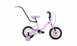 Dětské jízdní kolo Capriolo BMX 12"HT VIOLA růžovo-bílé