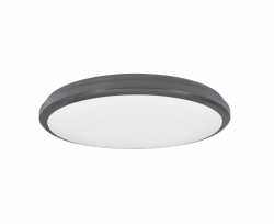 Svítidlo Nova Luce TOMMY R TOP GREY stropní, IP 54, 30 W