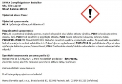 Čisticí prostředek XAVAX odvápňovací přípravek pro napařovací žehličky, 250 ml