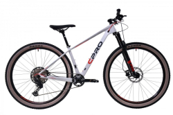 Horské jízdní kolo Capriolo C PRO C MTB 9.7 2022 29" 15,5" GRAY RED CARBON