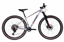 Horské jízdní kolo Capriolo C PRO C MTB 9.7 2022 29" 19" GRAY RED CARBON