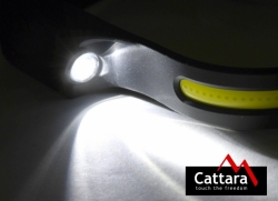 LED čelovka Cattara STRIP SENSOR 350lm nabíjecí