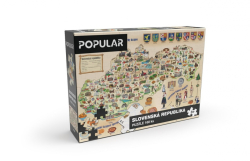 Puzzle Popular - Mapa Slovenska, 160 ks