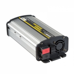 Napěťový měnič Carspa CAR600U-122 12V/230V+USB 600W, modifikovaná sinus (náhrada za CAR500-12) 