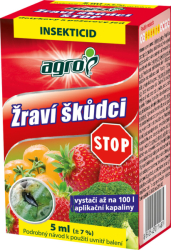 Přípravek Agro  Žraví škůdci STOP 5ml Karate se Zeon technologií 5 CS