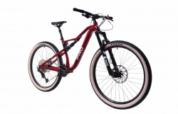 Celoodpružené jízdní kolo Capriolo MTB FS ALL-MO 9.7 DEEP RED 