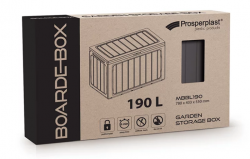 Zahradní box Prosperplast BOARDEBOX hnědý 190L 