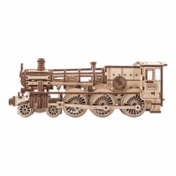 Puzzle Ugears 3D dřevěné mechanické Harry Potter Bradavický expres