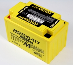 Baterie Motobatt MBTX9U 10,5Ah, 12V, 4 vývody 