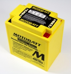 Baterie Motobatt MB10U 14,5 Ah, 12 V, 4 vývody