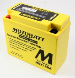 Baterie Motobatt MBT12B4 11Ah, 12V, 2 vývody 