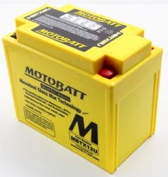 Baterie Motobatt MBTX12U 14Ah, 12V, 4 vývody 