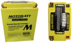 Baterie Motobatt MB12U 15Ah, 12V, 4 vývody 