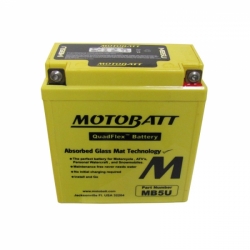 Baterie Motobatt MB5U 7Ah, 12V, 2 vývody