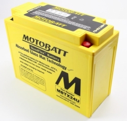 Baterie Motobatt MBTX24U 25 Ah, 12 V, 4 vývody