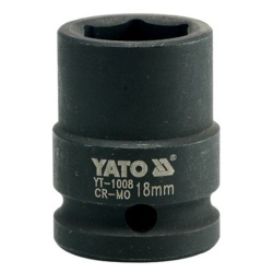Vnitřní nástrčné klíče 1/2" šestihranný 18 mm CrMo YATO - YT-1008