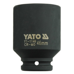 Kovaný vnitřní nástrčný klíč hluboký 3/4" šestihranný 46 mm CrMo YATO - YT-1146